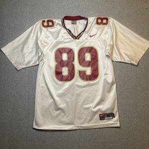 Florida State Seminoles Football Jersey Large Nike #89 Greg Carr Garnet Vintage